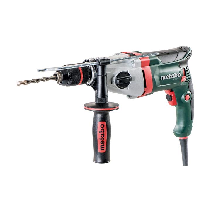 Metabo دریل13 میلیمتر 850وات  سه نظام اتومات چکشی چپ و راست متابو مدل SBE850-2